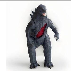 2020 Godzilla Figure Red Scar Toho Playmates Action Figure 6" Tall 11" Long